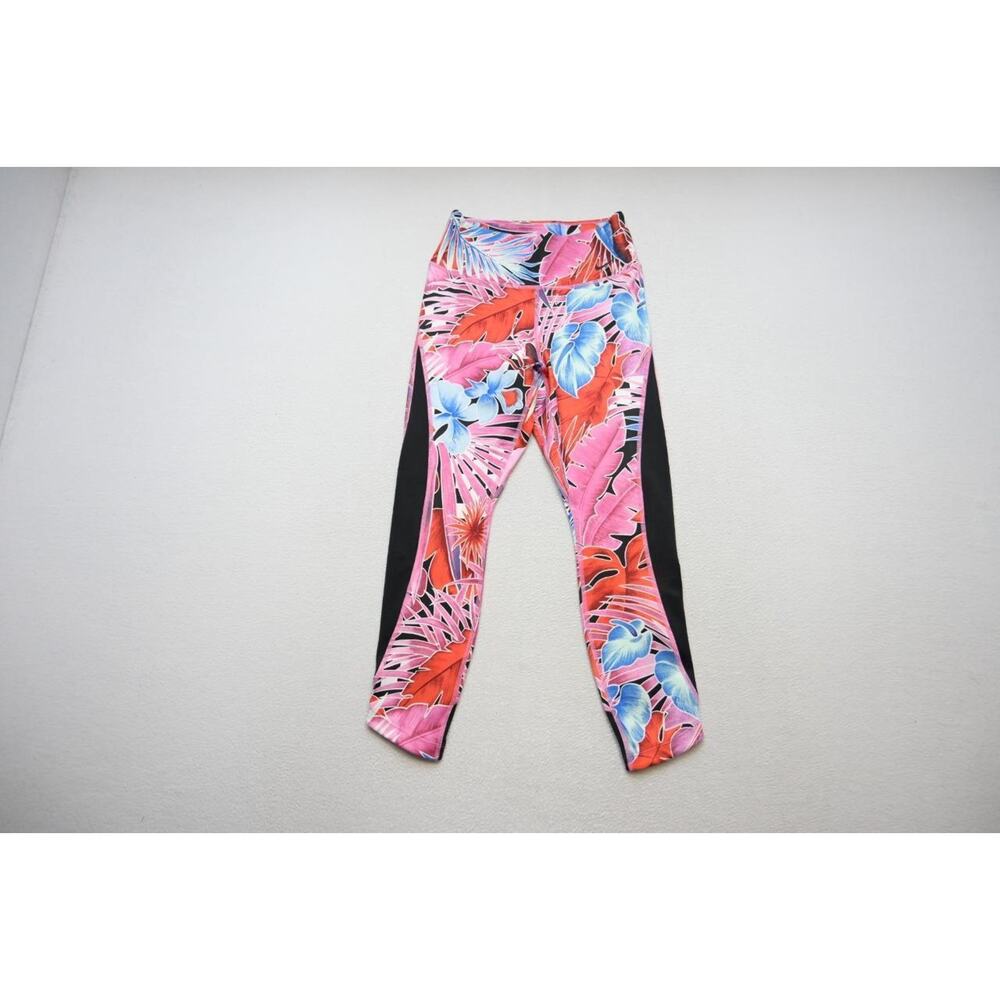 Nike Leggings Athletic Compression Floral Yoga Performance Pants Womens Sz Small